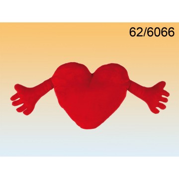Orsetto in peluche con cuore rosso, Big Love, ca. 15 cm - Pazza