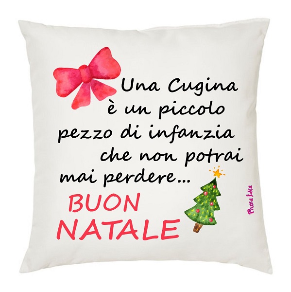 Cuscino Personalizzato con Foto e Testo, 100% Poliestere, 40 x 40 cm -  Imbottitura Compresa - Idea Regalo per ogni occasione - Rosa