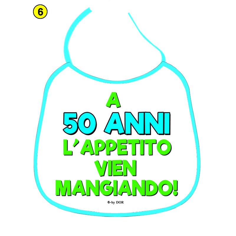 IL BAVAGLINO DEL COSINO – 50 ANNI - Pazza Idea Regali Ingrosso